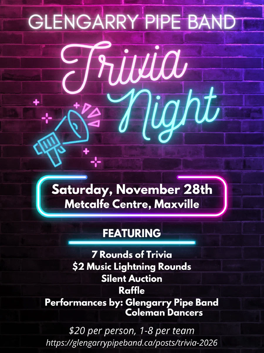 Trivia Night 2026 poster